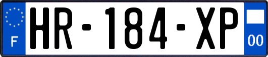 HR-184-XP