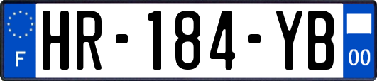 HR-184-YB