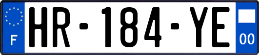 HR-184-YE