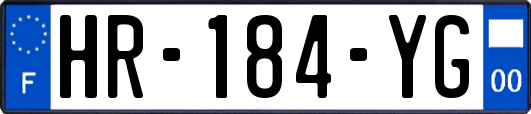 HR-184-YG