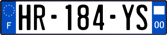 HR-184-YS