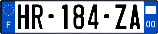 HR-184-ZA