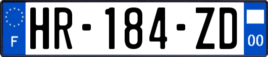 HR-184-ZD