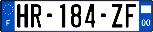 HR-184-ZF