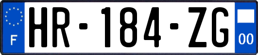 HR-184-ZG