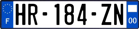 HR-184-ZN