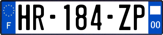 HR-184-ZP