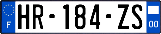 HR-184-ZS