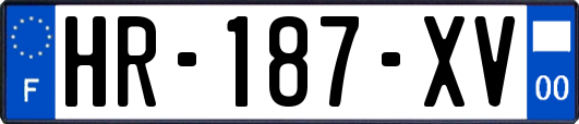 HR-187-XV