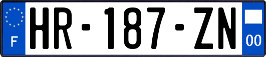 HR-187-ZN