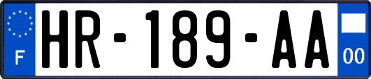 HR-189-AA