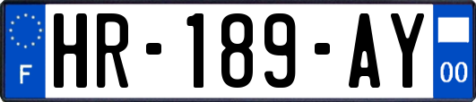HR-189-AY