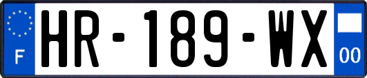 HR-189-WX
