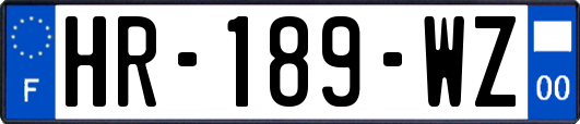 HR-189-WZ