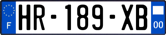 HR-189-XB
