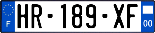 HR-189-XF