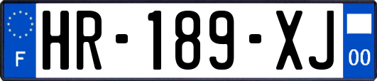 HR-189-XJ