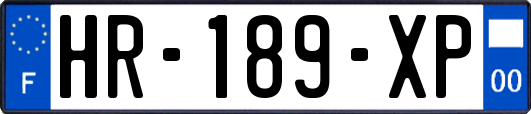HR-189-XP