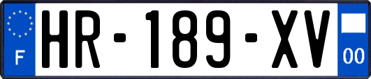 HR-189-XV
