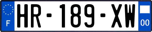 HR-189-XW