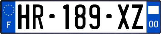 HR-189-XZ