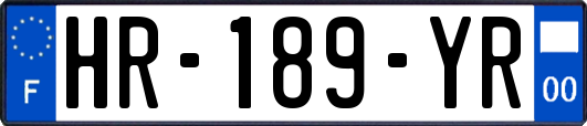 HR-189-YR
