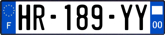 HR-189-YY