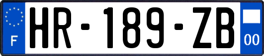 HR-189-ZB