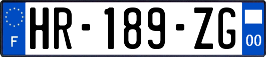 HR-189-ZG