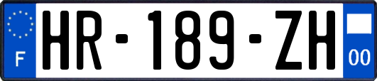 HR-189-ZH