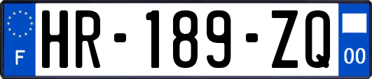 HR-189-ZQ
