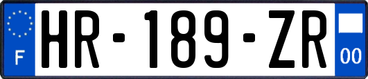 HR-189-ZR