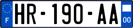 HR-190-AA
