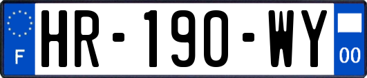 HR-190-WY