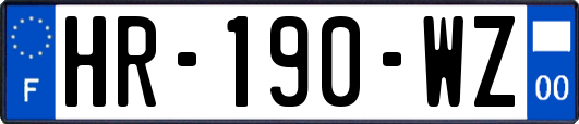 HR-190-WZ