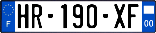HR-190-XF