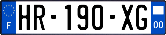 HR-190-XG