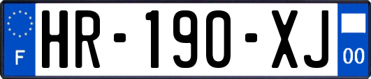 HR-190-XJ
