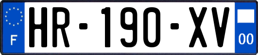HR-190-XV