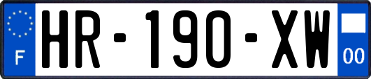 HR-190-XW