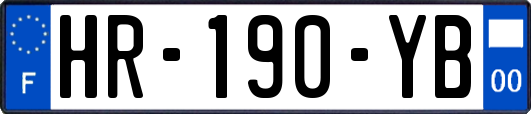 HR-190-YB