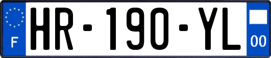 HR-190-YL