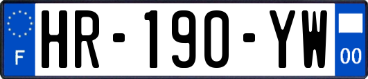 HR-190-YW