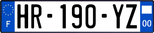 HR-190-YZ