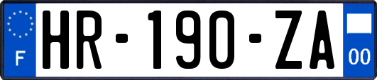 HR-190-ZA