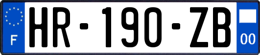 HR-190-ZB
