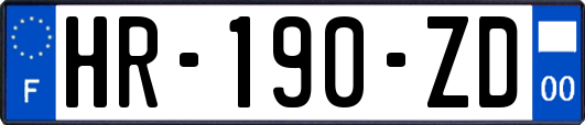 HR-190-ZD