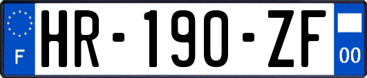 HR-190-ZF