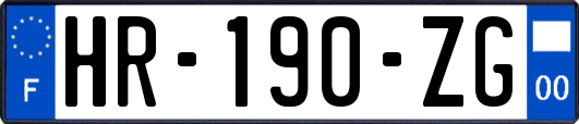 HR-190-ZG