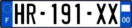 HR-191-XX